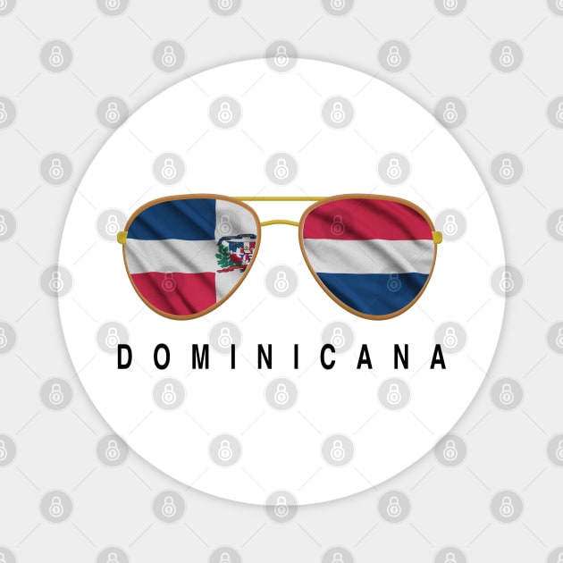 Dominicana sunglasses Magnet by JayD World